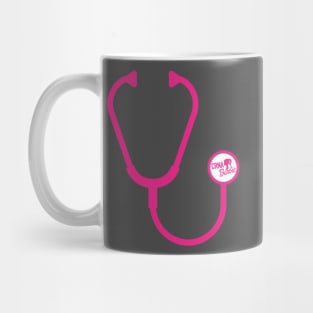 CRNA Barbie Stethoscope Mug